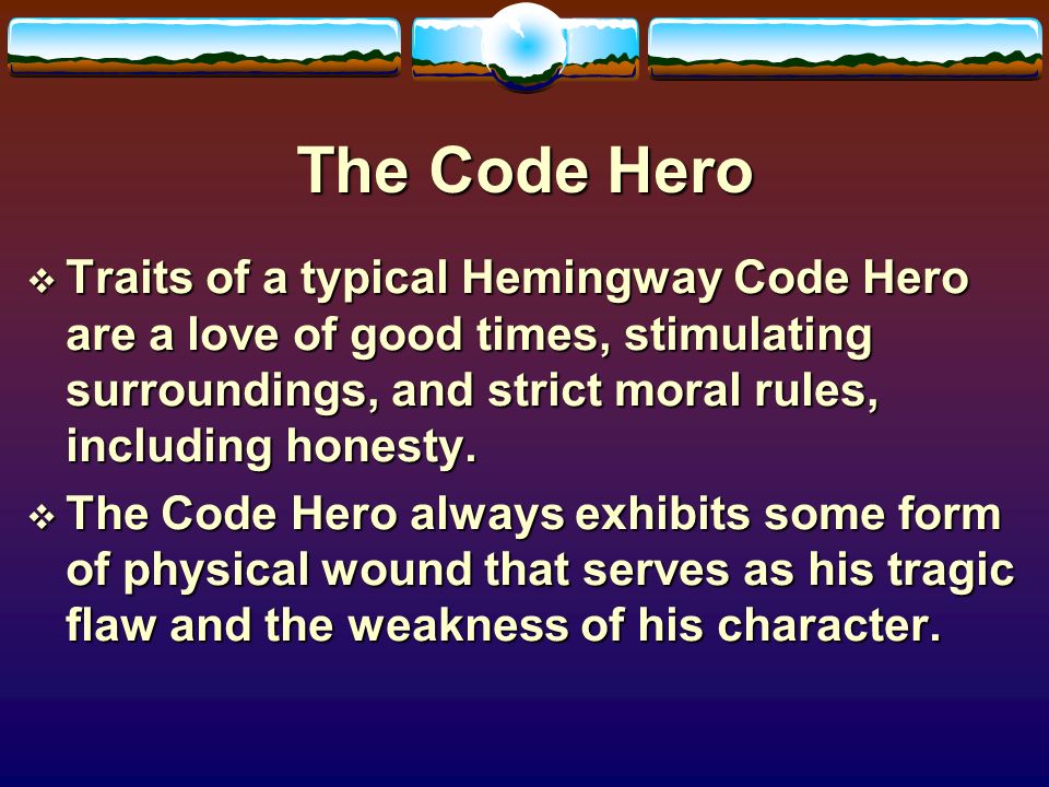 What is the Hemingway code?